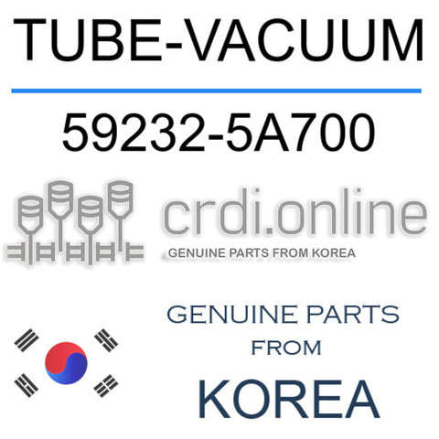 TUBE-VACUUM [ORIGINAL] 59232-5A700 592325A700 59232 5A700