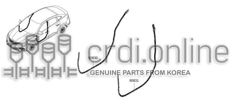 SEAL-RH SILLFR 80830-2417R 808302417R 80830 2417R
