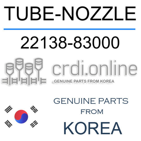 TUBE-NOZZLE [ORIGINAL] 22138-83000 2213883000 22138 83000