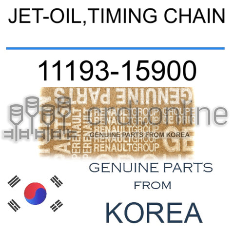 JET-OIL,TIMING CHAIN [ORIGINAL] 11193-15900 1119315900 11193 15900