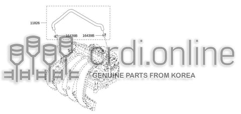 HOSE-BLOWBY 21450-15900 2145015900 21450 15900