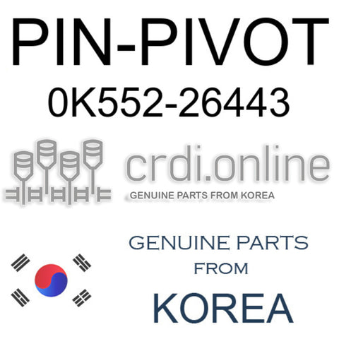 PIN-PIVOT [ORIGINAL] 0K552-26443 0K55226443 0K552 26443