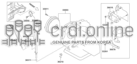 BOLT-SELF LOCKCONVERT [ORIGINAL] 33011-52010 3301152010 33011 52010