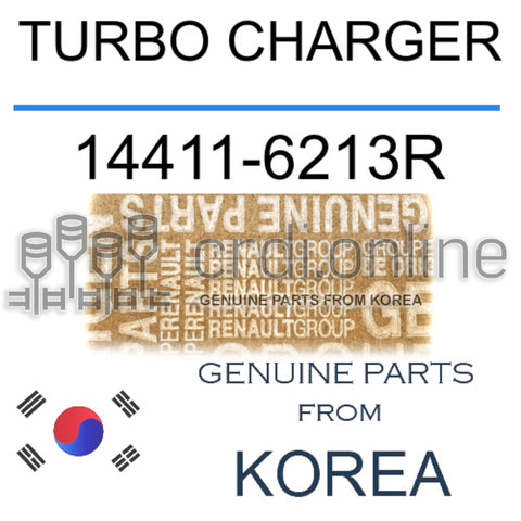 TURBO CHARGER [ORIGINAL] 14411-6213R 144116213R 14411 6213R