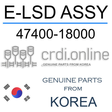 E-LSD ASSY [ORIGINAL] 47400-18000 4740018000 47400 18000