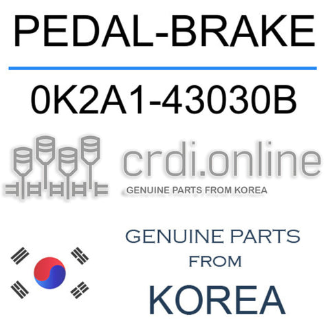 PEDAL-BRAKE 0K2A1-43030B 0K2A143030B 0K2A1 43030B