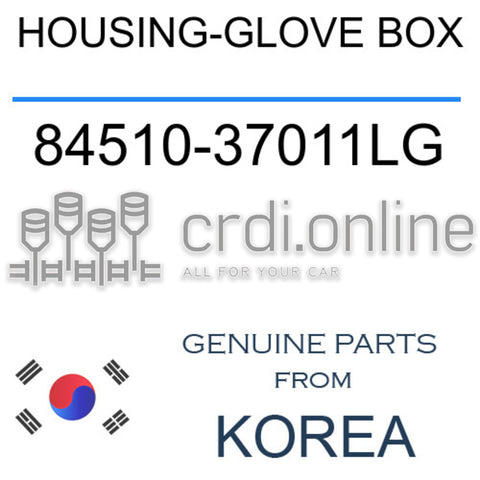 HOUSING-GLOVE BOX [ORIGINAL] 84510-37011LG 8451037011LG 84510 37011LG