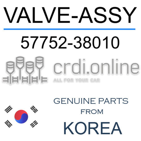 VALVE-ASSY [ORIGINAL] 57752-38010 5775238010 57752 38010