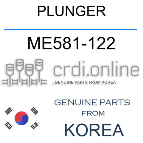 PLUNGER ME581-122 ME581122 ME581 122