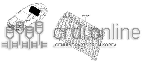 BACK ASSY-REAR SEAT 88600-9187R 886009187R 88600 9187R