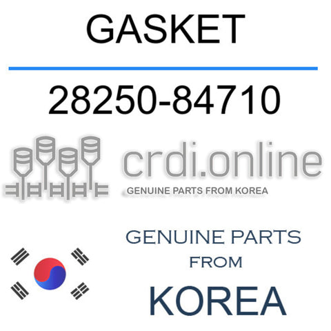 GASKET [ORIGINAL] 28250-84710 2825084710 28250 84710