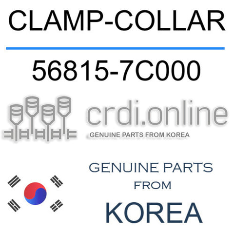 CLAMP-COLLAR [ORIGINAL] 56815-7C000 568157C000 56815 7C000