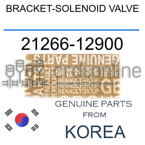 BRACKET-SOLENOID VALVE [ORIGINAL] 21266-12900 2126612900 21266 12900
