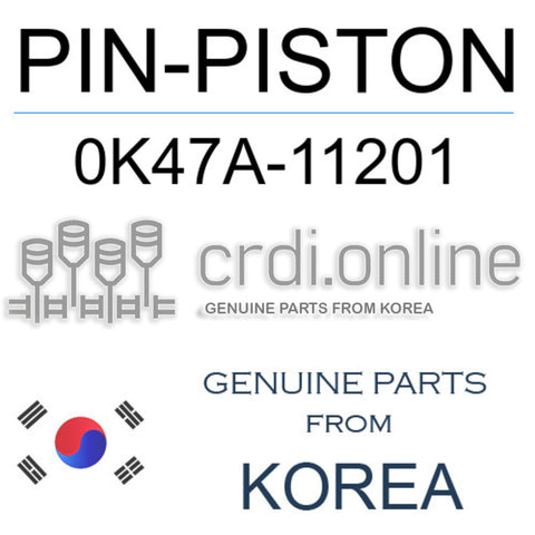 PIN-PISTON [ORIGINAL] 0K47A-11201 0K47A11201 0K47A 11201