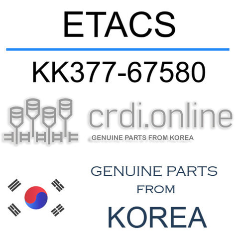 ETACS [ORIGINAL] KK377-67580 KK37767580 KK377 67580