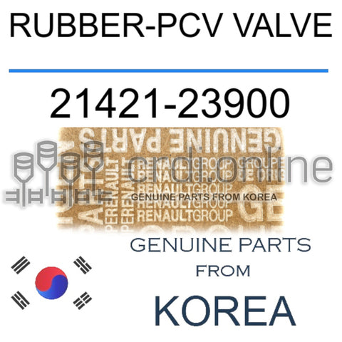 RUBBER-PCV VALVE [ORIGINAL] 21421-23900 2142123900 21421 23900
