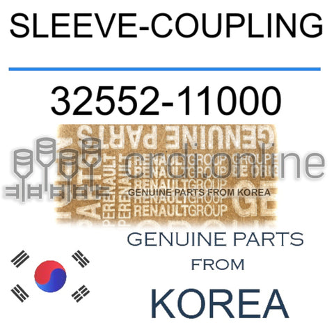 SLEEVE-COUPLING [ORIGINAL] 32552-11000 3255211000 32552 11000