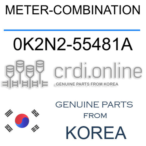 METER-COMBINATION [ORIGINAL] 0K2N2-55481A 0K2N255481A 0K2N2 55481A