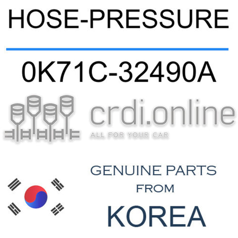HOSE-PRESSURE [ORIGINAL] 0K71C-32490A 0K71C32490A 0K71C 32490A