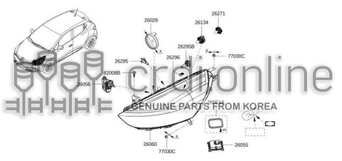 ECU-AUTO LEVELIZER 26055-6623R 260556623R 26055 6623R