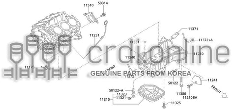 BOLT-BEARING CAP [ORIGINAL] 11151-24900 1115124900 11151 24900