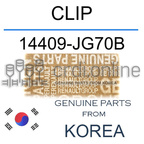 CLIP [ORIGINAL] 14409-JG70B 14409JG70B 14409 JG70B