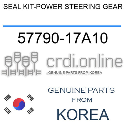 SEAL KIT-POWER STEERING GEAR [ORIGINAL] 57790-17A10 5779017A10 57790 17A10