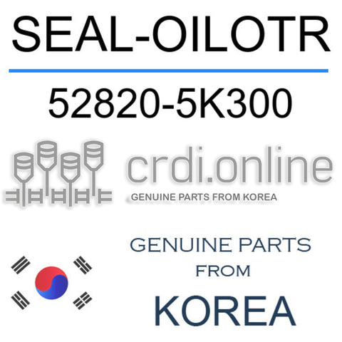 SEAL-OILOTR [ORIGINAL] 52820-5K300 528205K300 52820 5K300
