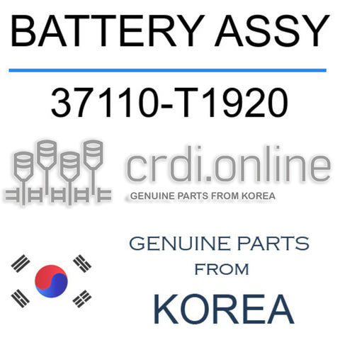 BATTERY ASSY [ORIGINAL] 37110-T1920 37110T1920 37110 T1920