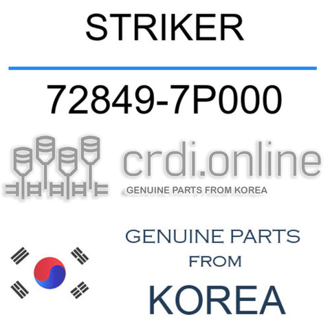 STRIKER 72849-7P000 728497P000 72849 7P000