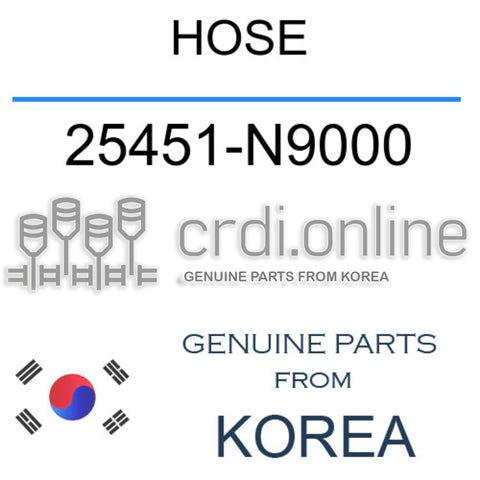 [ORIGINAL] HOSE 25451-N9000 25451N9000 25451 N9000