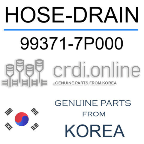 HOSE-DRAIN [ORIGINAL] 99371-7P000 993717P000 99371 7P000