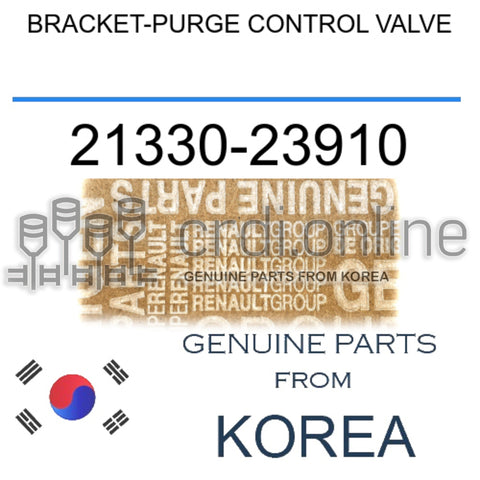 BRACKET-PURGE CONTROL VALVE [ORIGINAL] 21330-23910 2133023910 21330 23910