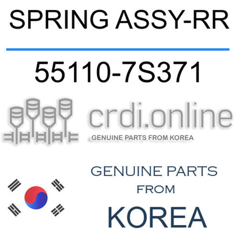 SPRING ASSY-RR [ORIGINAL] 55110-7S371 551107S371 55110 7S371