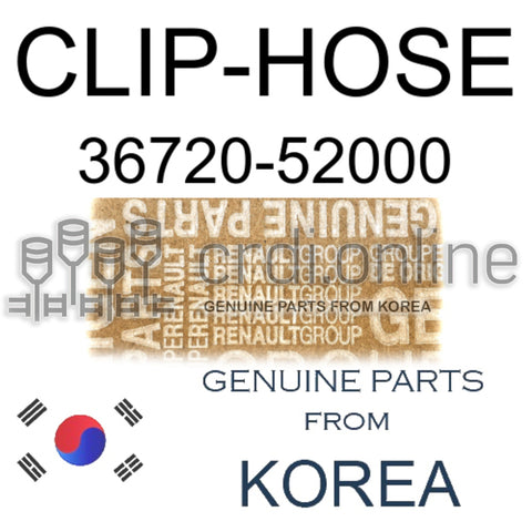 CLIP-HOSE [ORIGINAL] 36720-52000 3672052000 36720 52000