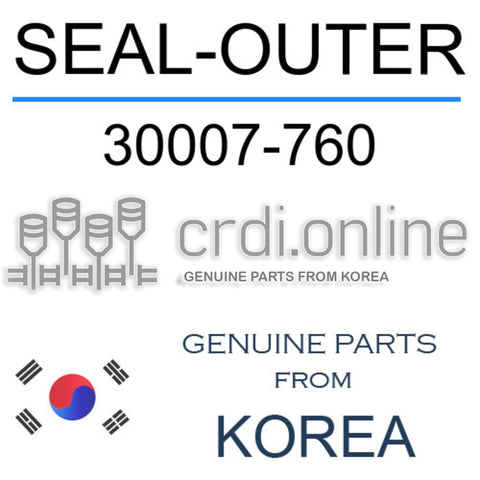 SEAL-OUTER [ORIGINAL] 30007-760 30007760 30007 760