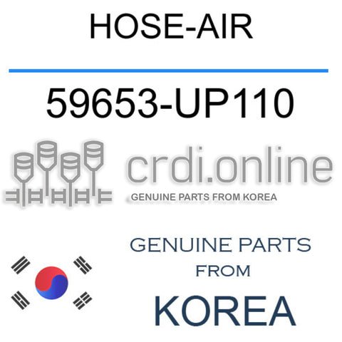 HOSE-AIR 59653-UP110 59653UP110 59653 UP110