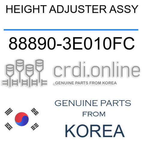 HEIGHT ADJUSTER ASSY 88890-3E010FC 888903E010FC 88890 3E010FC