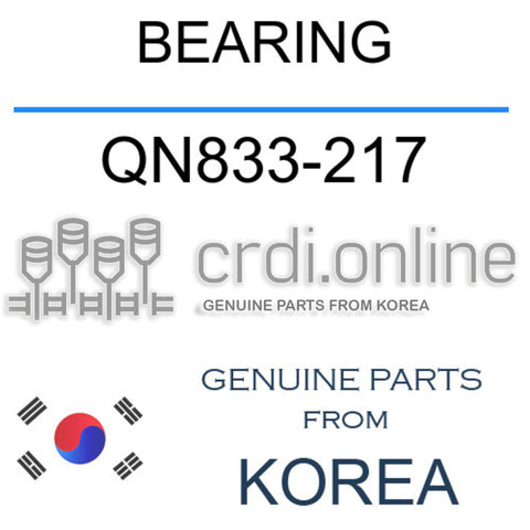 BEARING [ORIGINAL] QN833-217 QN833217 QN833 217