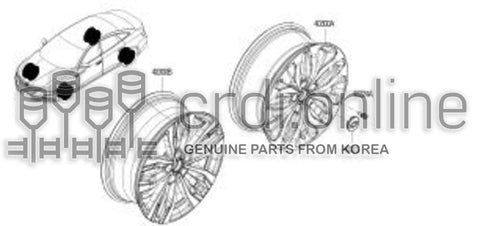 WHEEL DISC-AL 40300-1937R 403001937R 40300 1937R