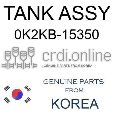 TANK ASSY [ORIGINAL] 0K2KB-15350 0K2KB15350 0K2KB 15350