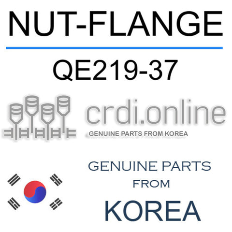 NUT-FLANGE [ORIGINAL] QE219-37 QE21937 QE219 37