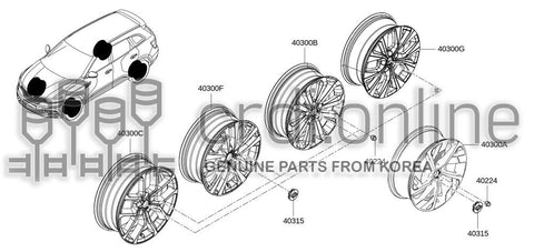 WHEEL DISC-AL 40300-1948R 403001948R 40300 1948R