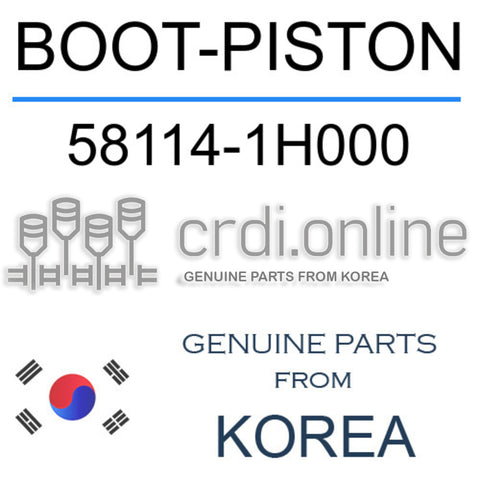 BOOT-PISTON [ORIGINAL] 58114-1H000 581141H000 58114 1H000