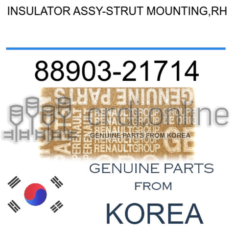 INSULATOR ASSY-STRUT MOUNTING,RH [ORIGINAL] 88903-21714 8890321714 88903 21714