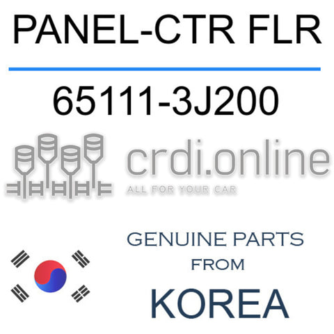 PANEL-CTR FLR [ORIGINAL] 65111-3J200 651113J200 65111 3J200