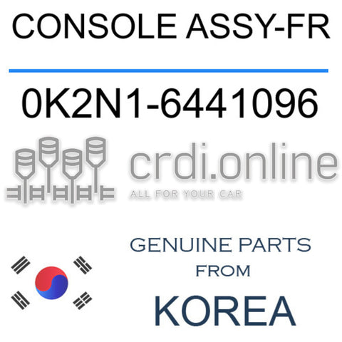 CONSOLE ASSY-FR [ORIGINAL] 0K2N1-6441096 0K2N16441096 0K2N1 6441096