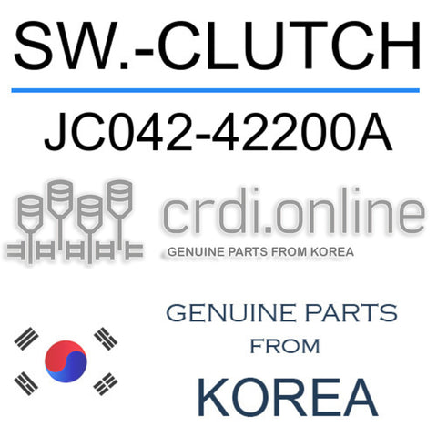 SW.-CLUTCH JC042-42200A JC04242200A JC042 42200A