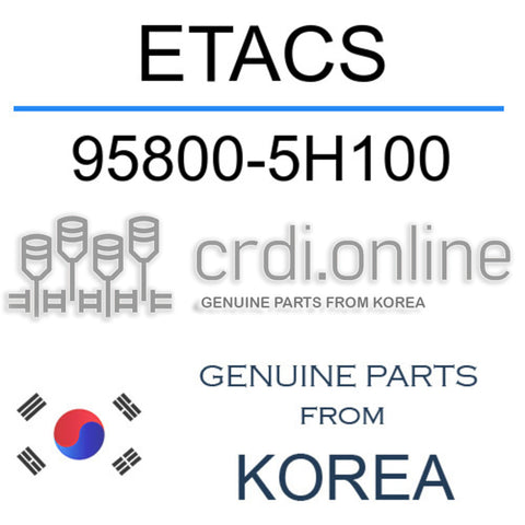 ETACS [ORIGINAL] 95800-5H100 958005H100 95800 5H100