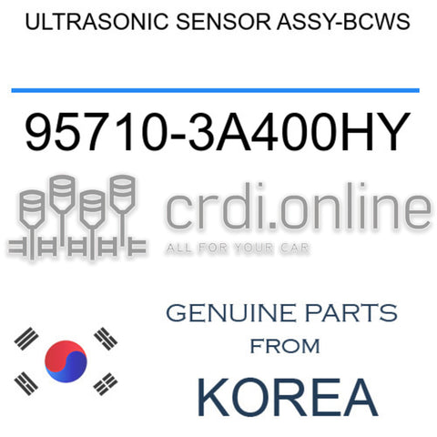 ULTRASONIC SENSOR ASSY-BCWS 95710-3A400HY 957103A400HY 95710 3A400HY